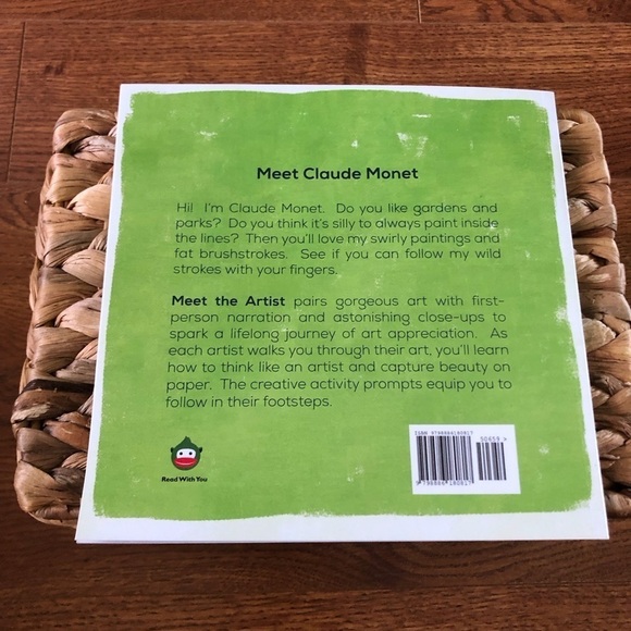 Meet Claude Monet Paperback Artist book for Kids - Picture 2 of 6